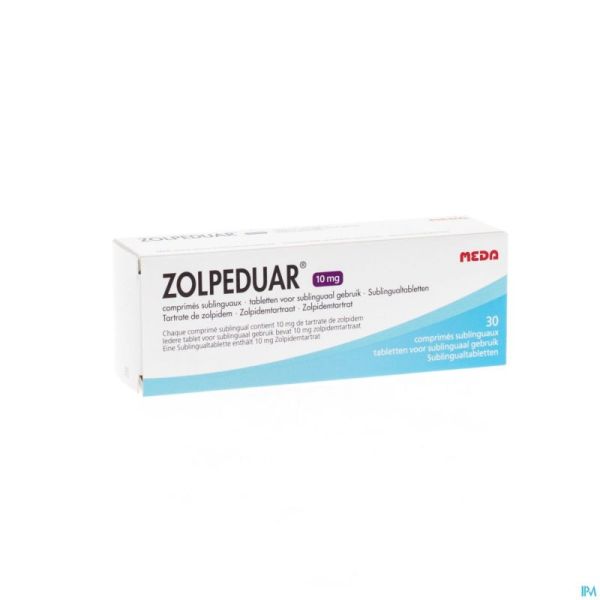 Zolpeduar 10mg Comp Subl 30 X 10mg
