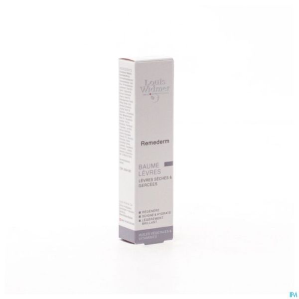 Widmer Remederm Baume Levres Parf Tube 15ml