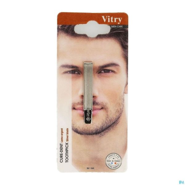 Vitry Classic Cure Dents Lame Argentee 1040