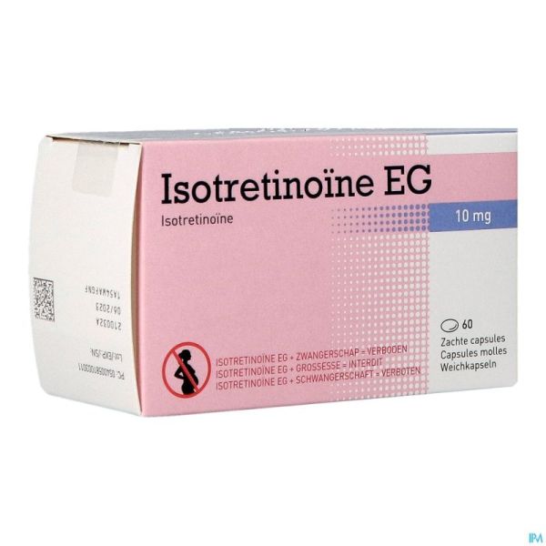 Isotretinoine EG 10 Mg Caps 60 X 10 Mg