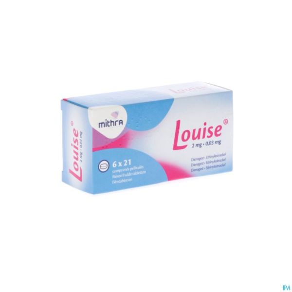 Louise 2mg/0,03mg Comp Pell 6x21