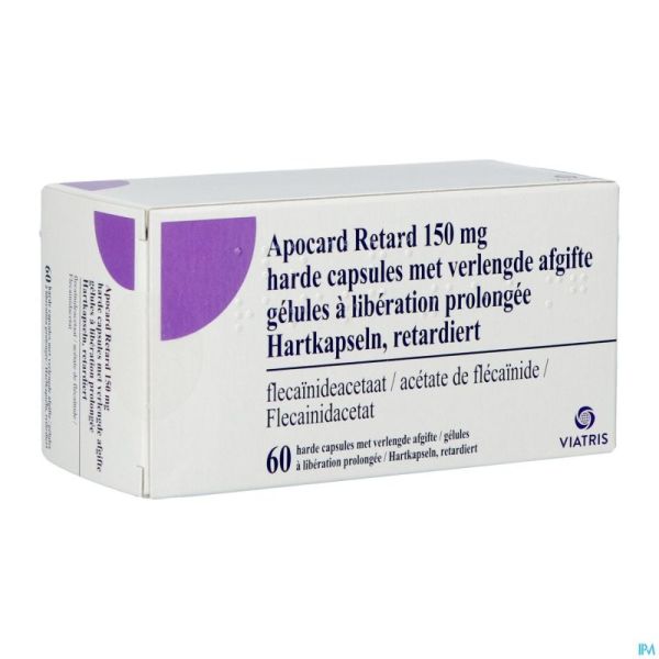 Apocard Retard Caps 60 X 150mg