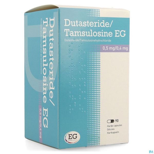 Dutasteride Tamsulosine EG 0,5Mg/0,4Mg Caps  90