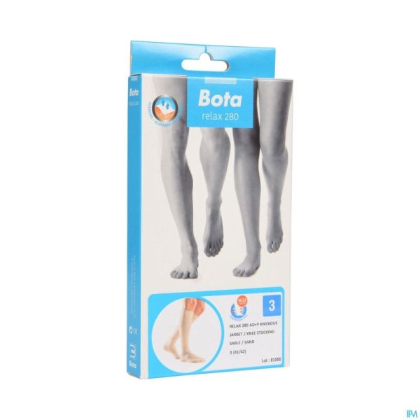 Bota Relax 280 Bas Jarret Sable N3