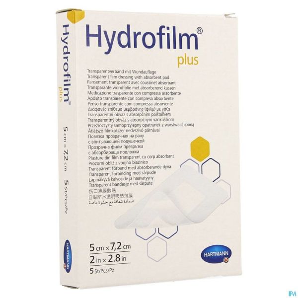 Hydrofilm Plus 5x7,2cm 5 P/s