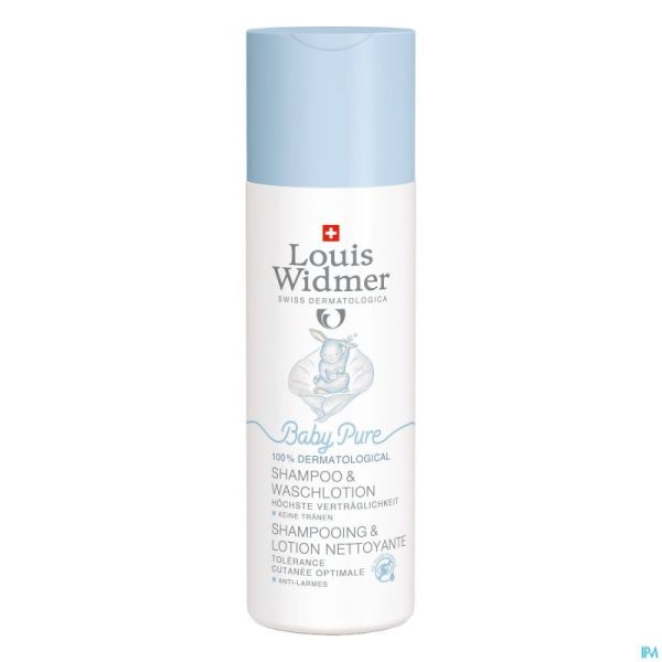 Widmer Baby Pure Sh Lotion Nettoy. N/parf Fl 200ml