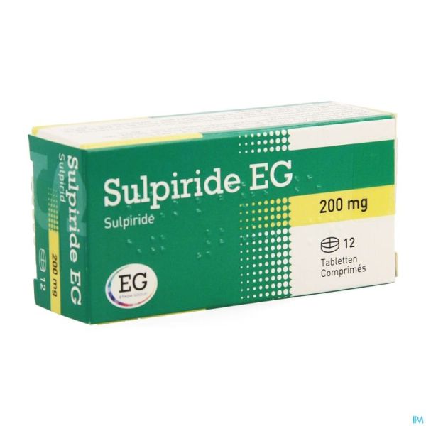 Sulpiride EG        Comp 12 X 200Mg