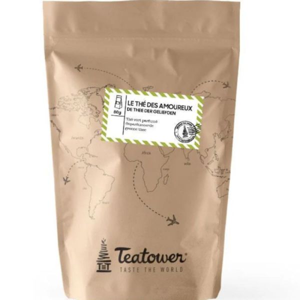 Tea tower Thé des amoureux vrac 80gr