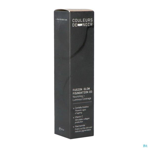Couleurs De Noir Fus.glow Fdt 03 B. Rose 30ml