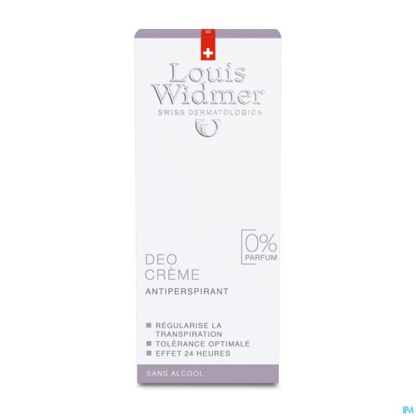 Widmer Deo Creme N/parf 40ml