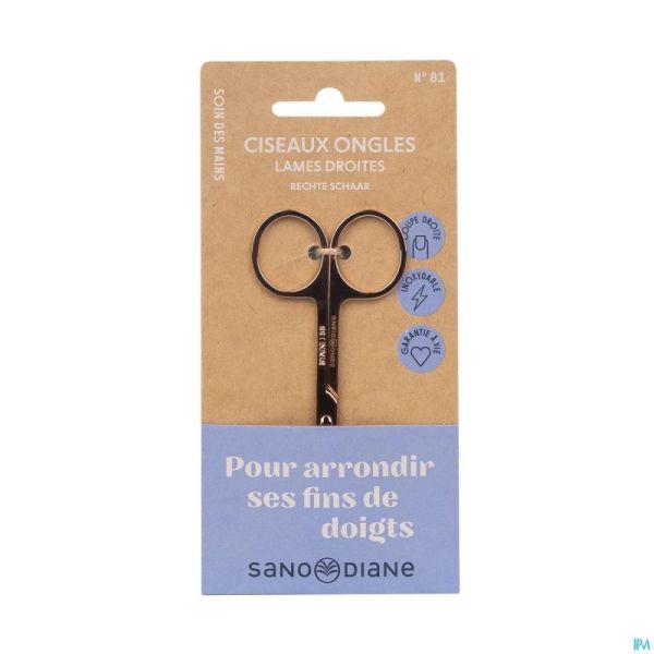 Sanodiane 81 Ciseaux Droits Rose