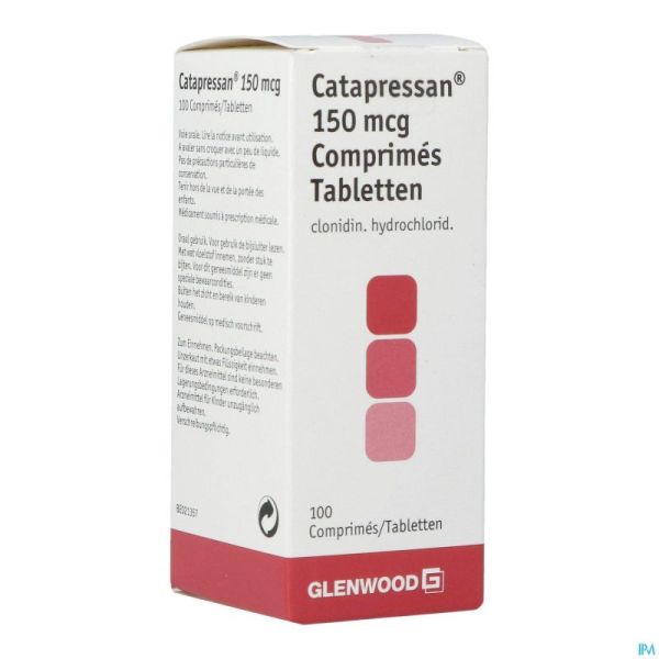Catapressan 150 Comp 100x0,150mg
