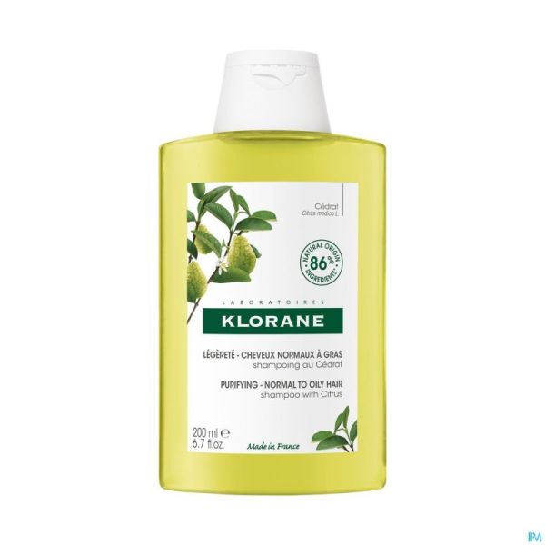 Klorane Capil. Sh Pulpe Cedrat 200ml Nf
