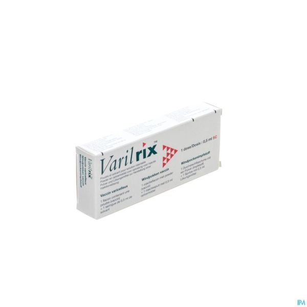 Varilrix 1 Dos Inj + Solv Sc 0,5ml + 2 Aiguilles