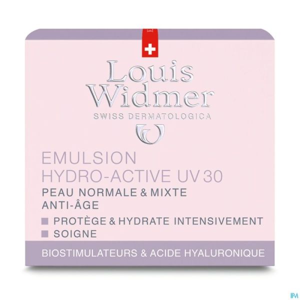 Widmer Jour Emulsion Hydro-active Uv30 Parf 50ml
