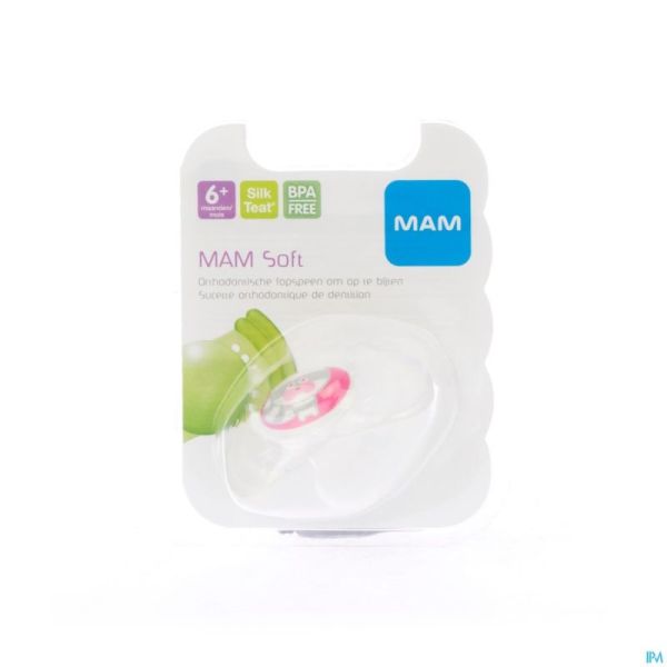 Mam Sucette Super Soft Ulti Silicone Ortho 1