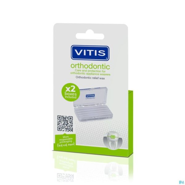 Vitis Orthodontic Wax Blister 2 Boites 3600