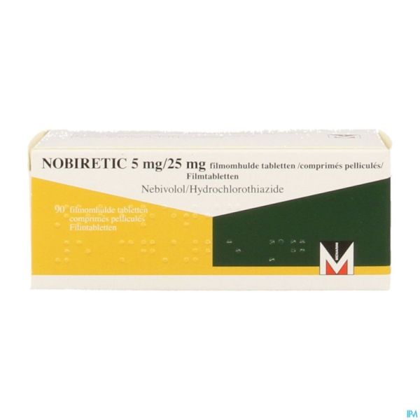 Nobiretic 5mg/25,0mg Comp 90