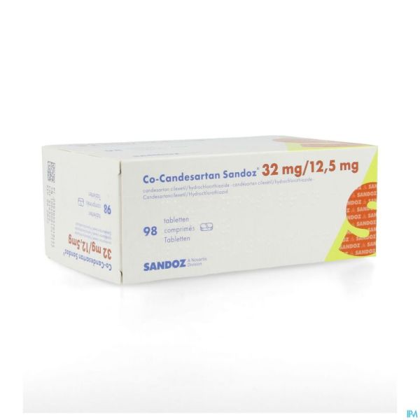 Co Candesartan Sandoz Tabl 98 X 32mg/12,5mg