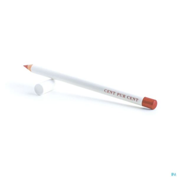 Cent Pur Cent Crayon Levres Mineral Peche Nf