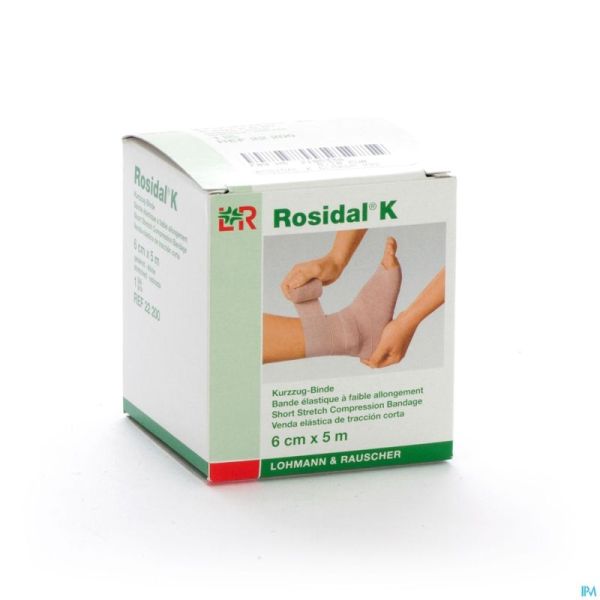 Rosidal K Bande Elast 6cmx5m 22200