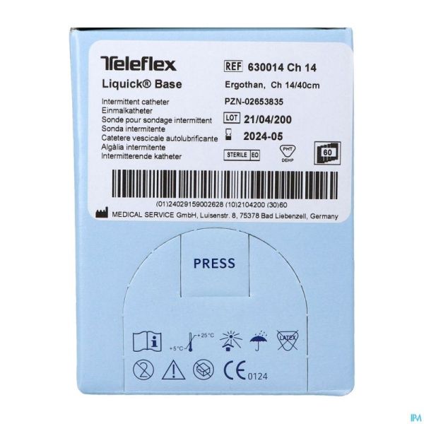 Liquick Base Ergoth.sonde Ves. Ch14 40cm 60 630014