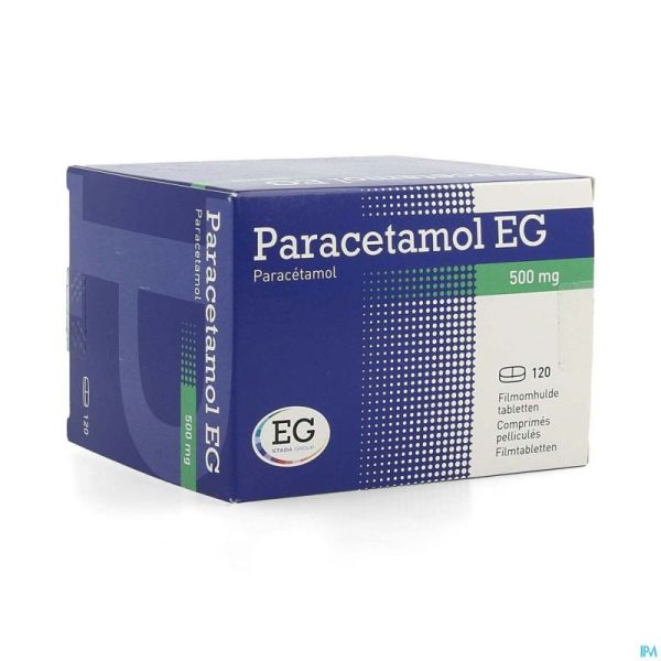 Paracetamol EG 500Mg Comp Pell 120 Blister