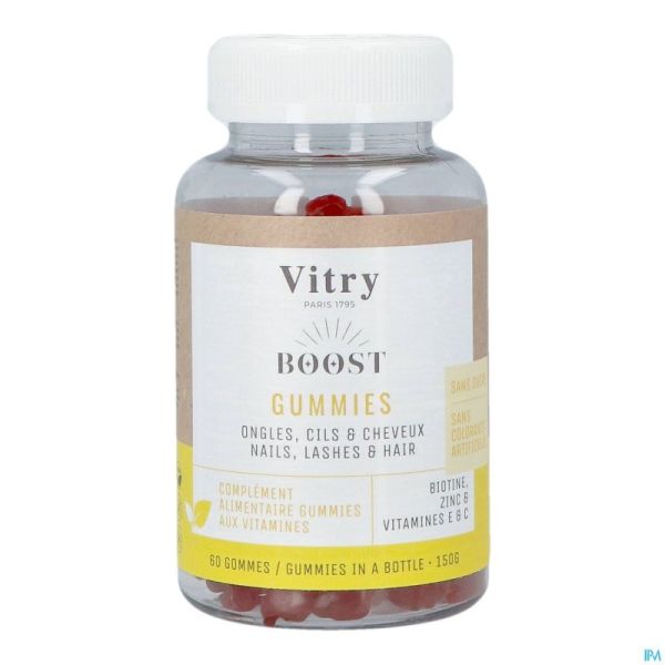 Vitry Boost Ongles&cils&cheveux Gummies 60