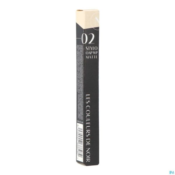 Couleurs De Noir Stylo Oap Wtp Matte 02