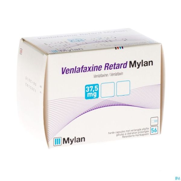 Venlafaxine Retard Ab 37,5mg Caps Lib. Prol 56