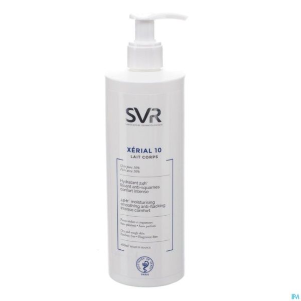 Xerial 10 Lait Corps Fl Pompe 400ml