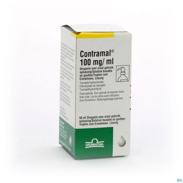 Contramal 1flx50ml/100mg/ml Pomp Dos