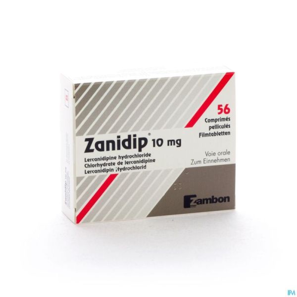 Zanidip Comp 56 X 10mg