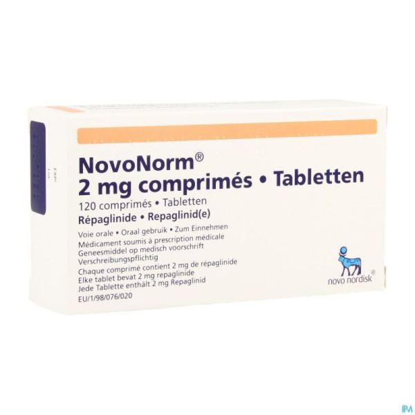 Novonorm Comp 120 X 2,00mg