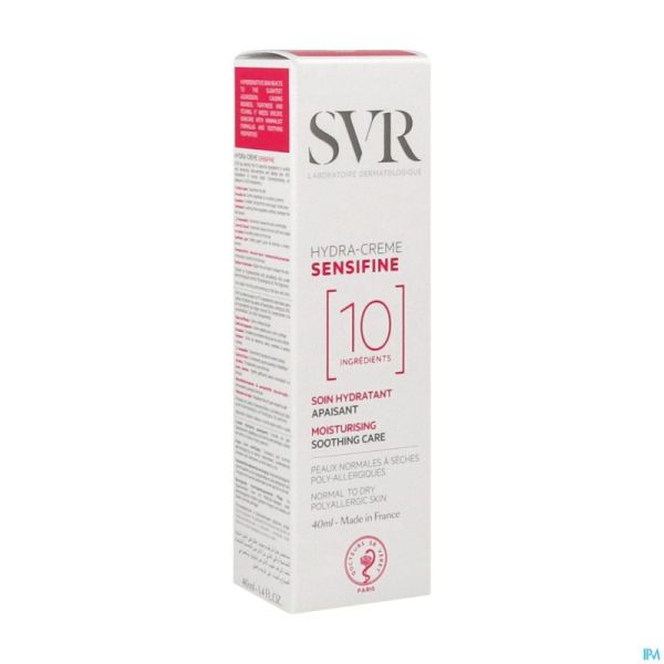 Svr Sensifine Hydra Creme Fl Pompe 40ml