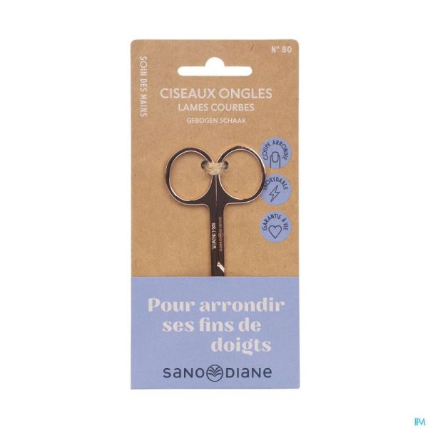 Sanodiane 80 Ciseaux Courbe Rose