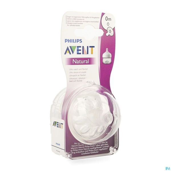 Philips Avent Natural 2.0 Tetine Firstflow SCF040/27