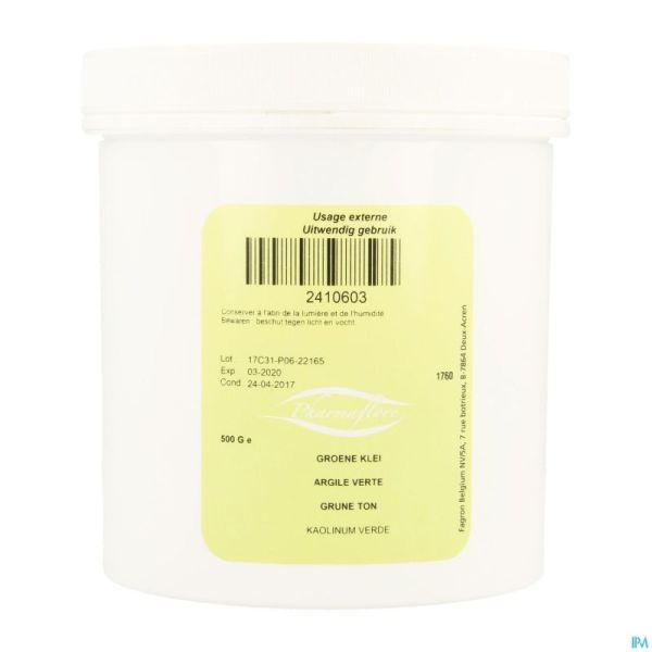 Argile Verte Pulverisee 500g Fag