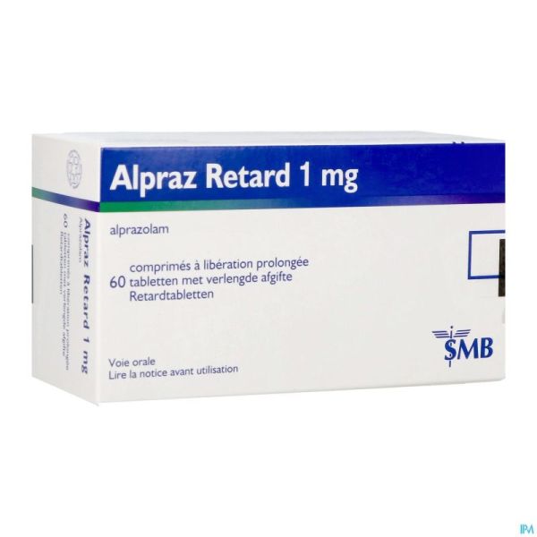 Alpraz Retard 1mg Comp Lib. Prolong. 60