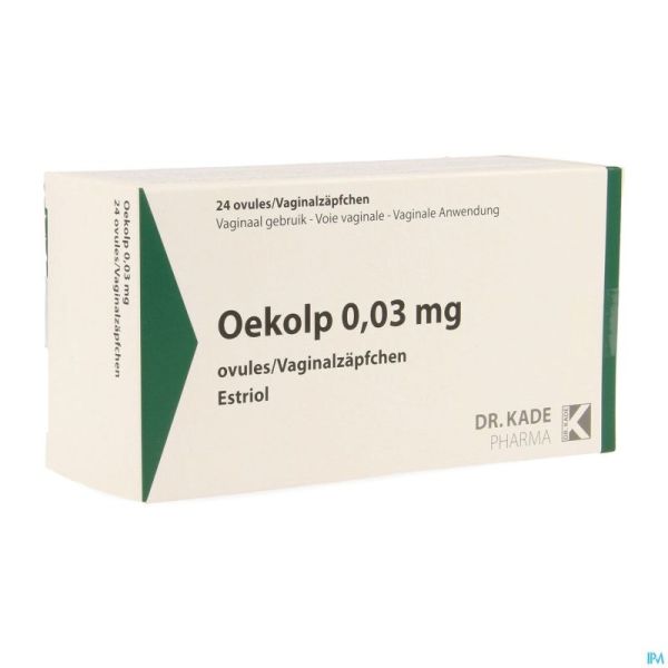 Oekolp 0,03mg Ovules Estriol 24