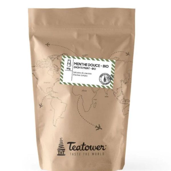 tea tower menthe douce bio 20 infusettes
