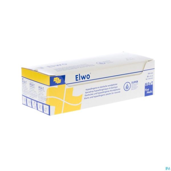 Elwo Pansement Elast Brun 2,0cmx18cm 70 0020022