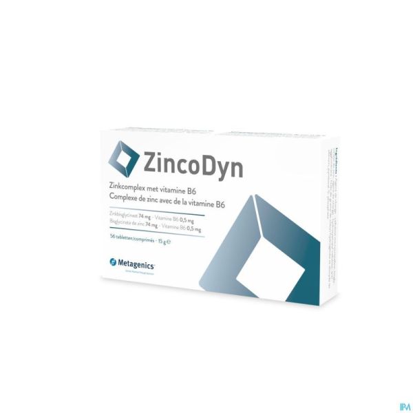 Zincodyn Blister Tabl 56 Metagenics