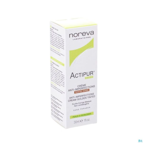 Actipur Cr A/imperfections Teint.doree Nf Tbe 30ml