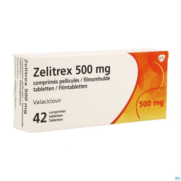 Zelitrex 500 Tabl 42x500mg
