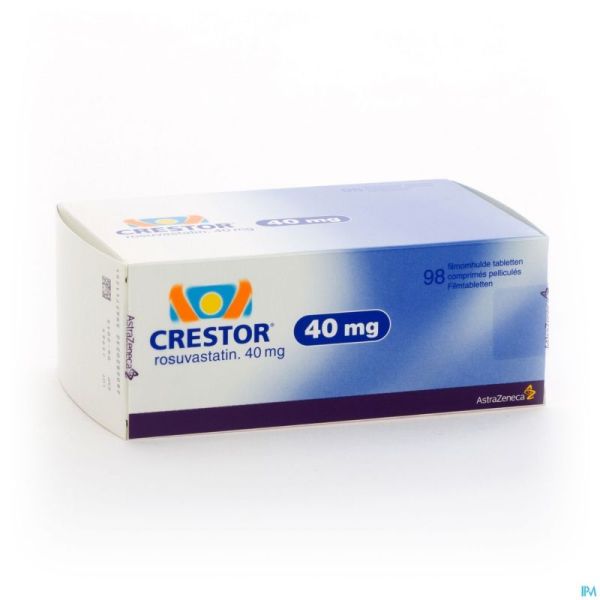 Crestor Comp 98 X 40mg