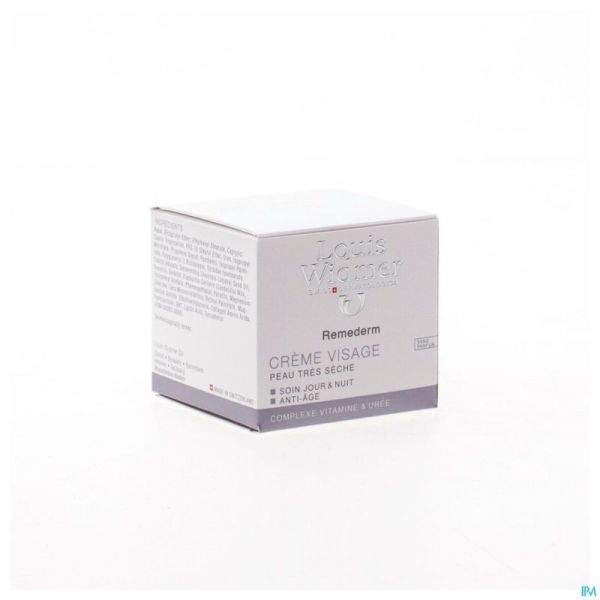 Widmer Remederm Creme Visage N/parf 50ml