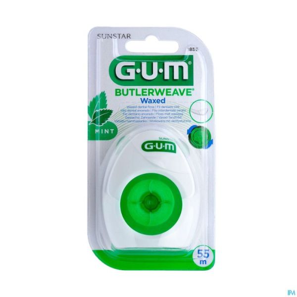Gum Fil Dentaire Weave Waxed Menthe 1855