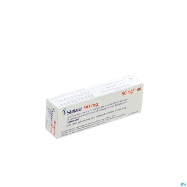 Stelara 90mg/1,0ml Sol Inj Ser Preremplie 1x1,0ml
