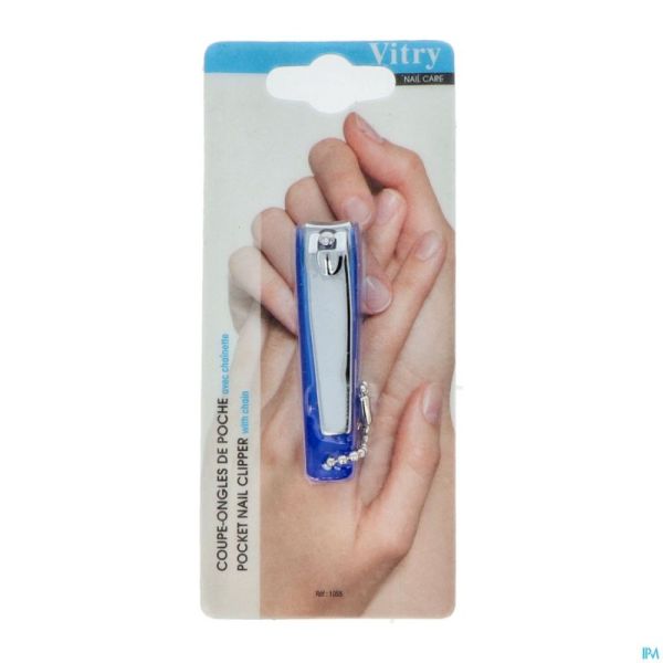 Vitry Classic Coupe Ongles Poche +chainette 1055